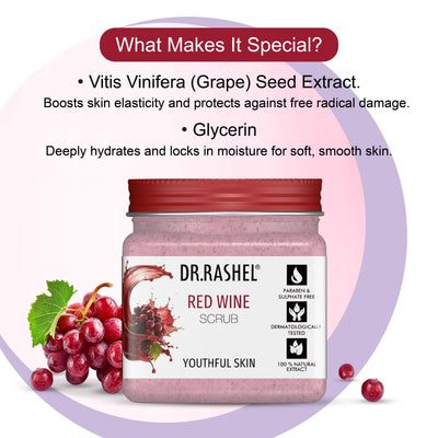 Red Wine Scrub For Face & Body