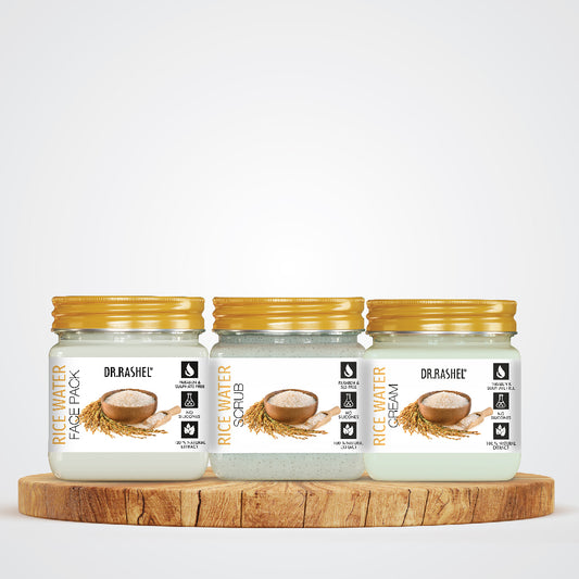 Rice Water Products for Skin Whitening 