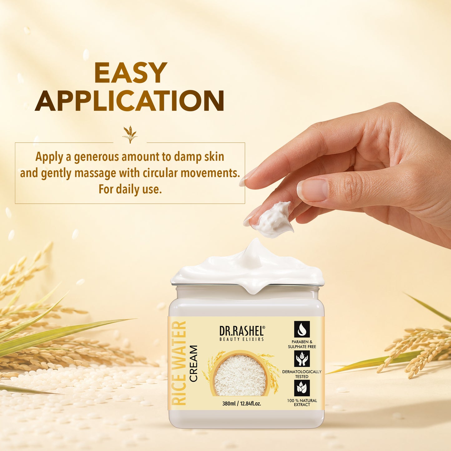 Rice Water Cream - 380 ml