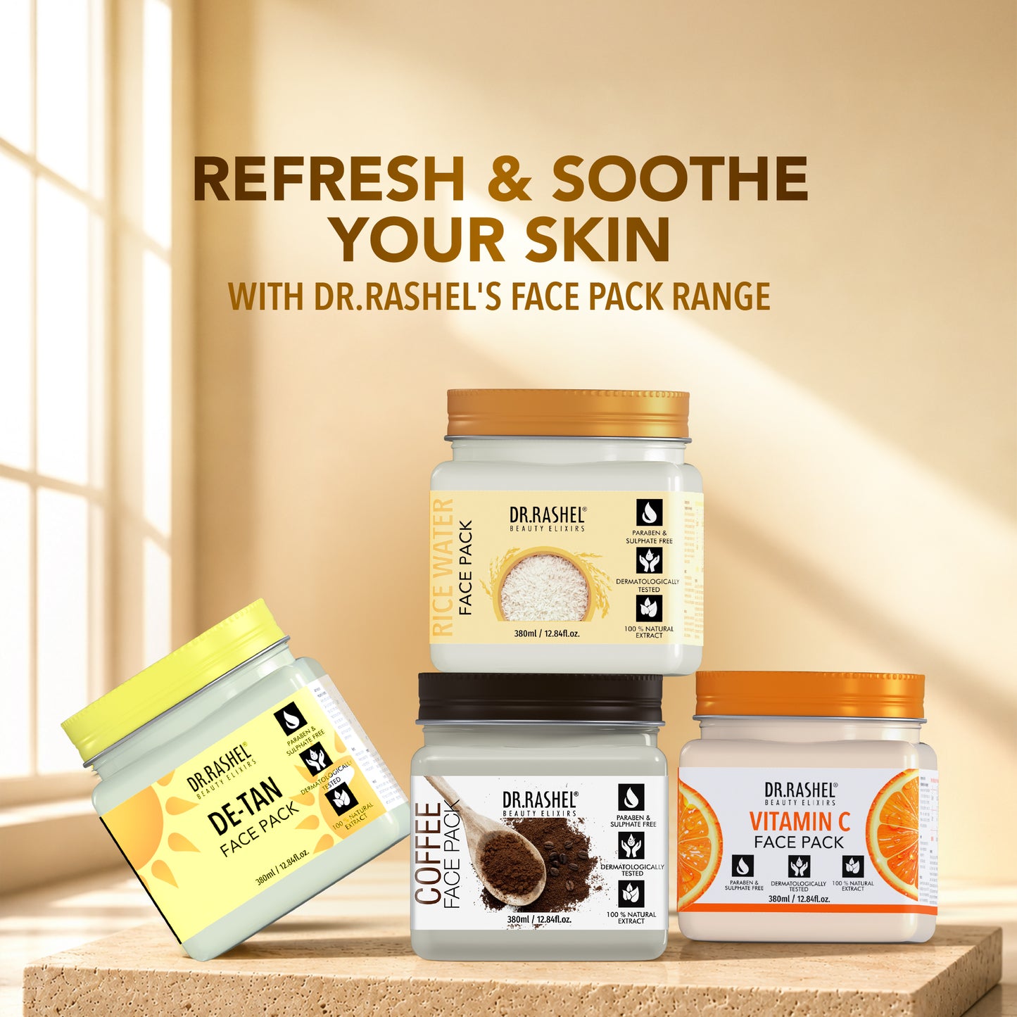Rice Water Face Pack - 380 ml