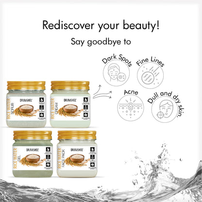 Rice water pack of 4