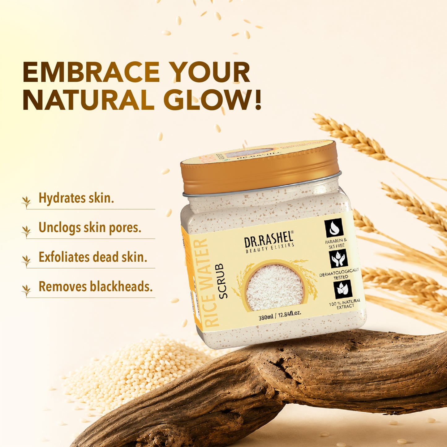 Rice Water Scrub - 380 ml
