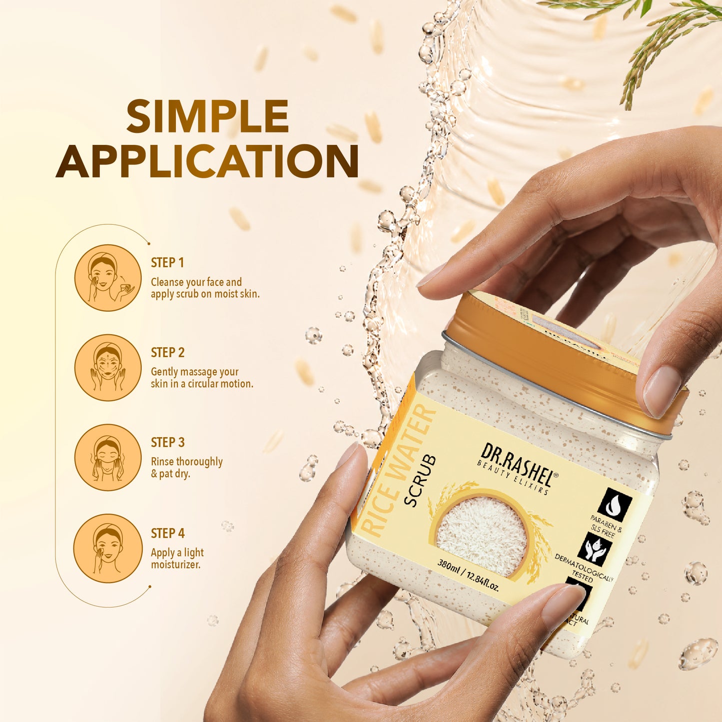 Rice Water Scrub - 380 ml