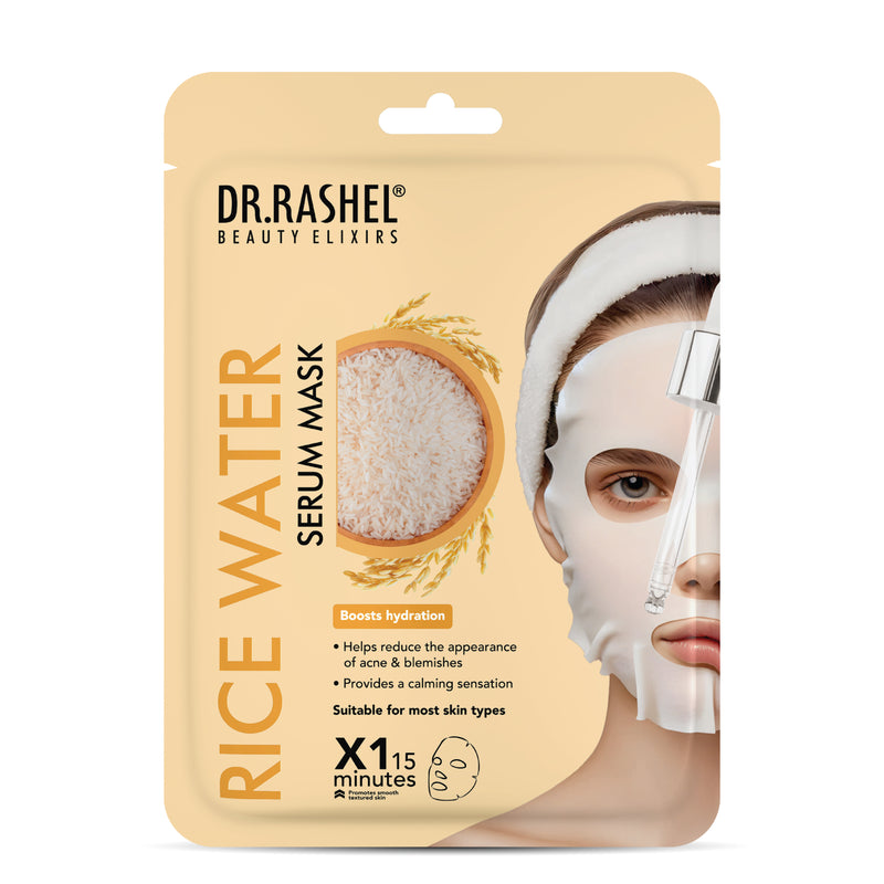 Rice Sheet Mask with Serum Pack of 2
