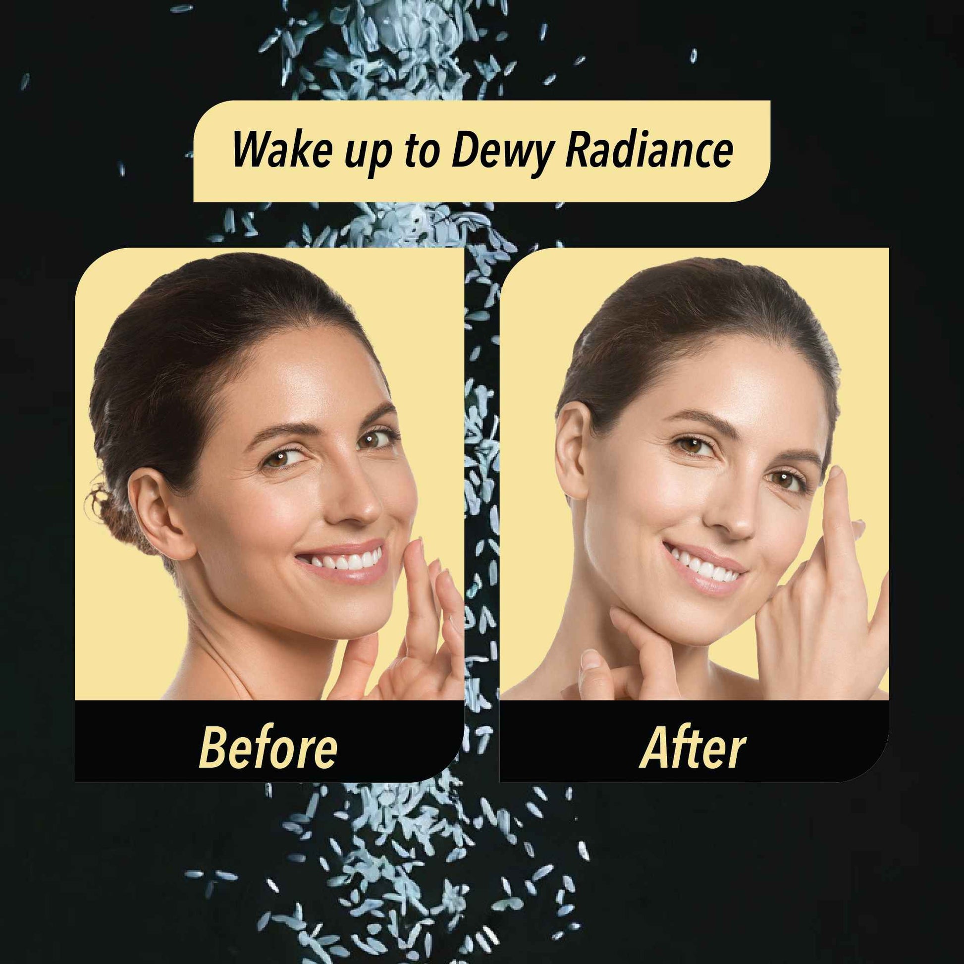 Rice Water Night Cream Effects