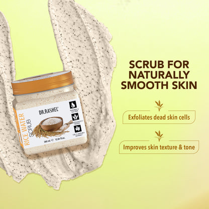 Rice Water Facial Pack of 4 ( Scrub, Gel, Cream & Facepack) - 1520 ml