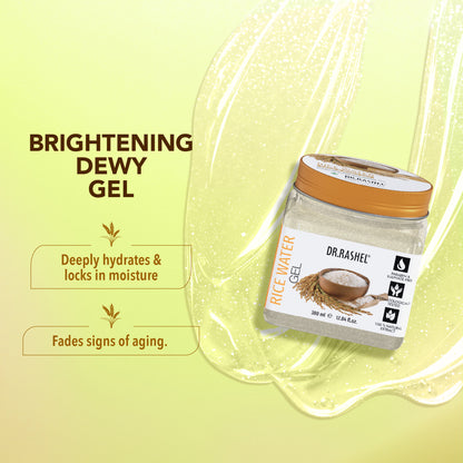 Rice Water Facial Pack of 4 ( Scrub, Gel, Cream & Facepack) - 1520 ml