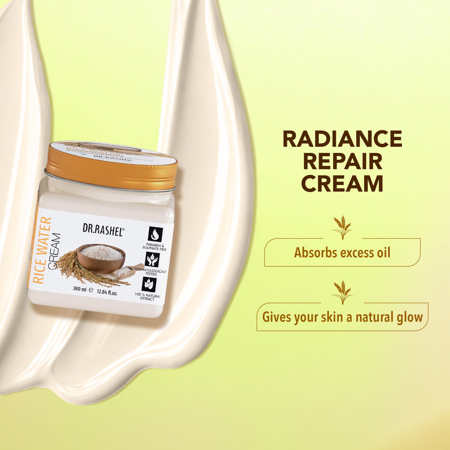 Rice Water Facial Pack of 4 ( Scrub, Gel, Cream & Facepack) - 1520 ml