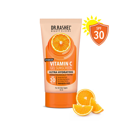 Vitamin C Sunscreen SPF 30| PA+++ UVA/UVB Protection | Ultra Hydration 50 ML