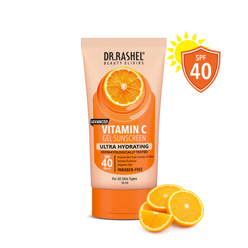 Vitamin C Sunscreen SPF 40 PA+++ | UVA/UVB Sun Protection | Prevents Tan 50 ML YT