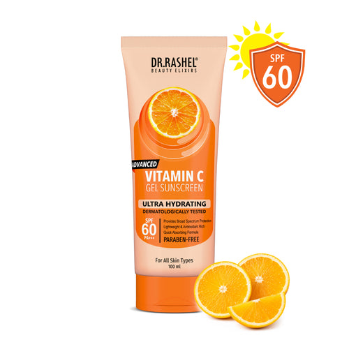 Vitamin C Sunscreen SPF 60 PA+++ | Anti-Aging & UVA/UVB Protection - 100ml