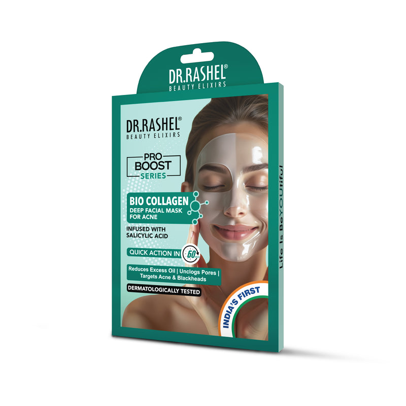 Bio Collagen Deep Facial Mask with salicylic acid
