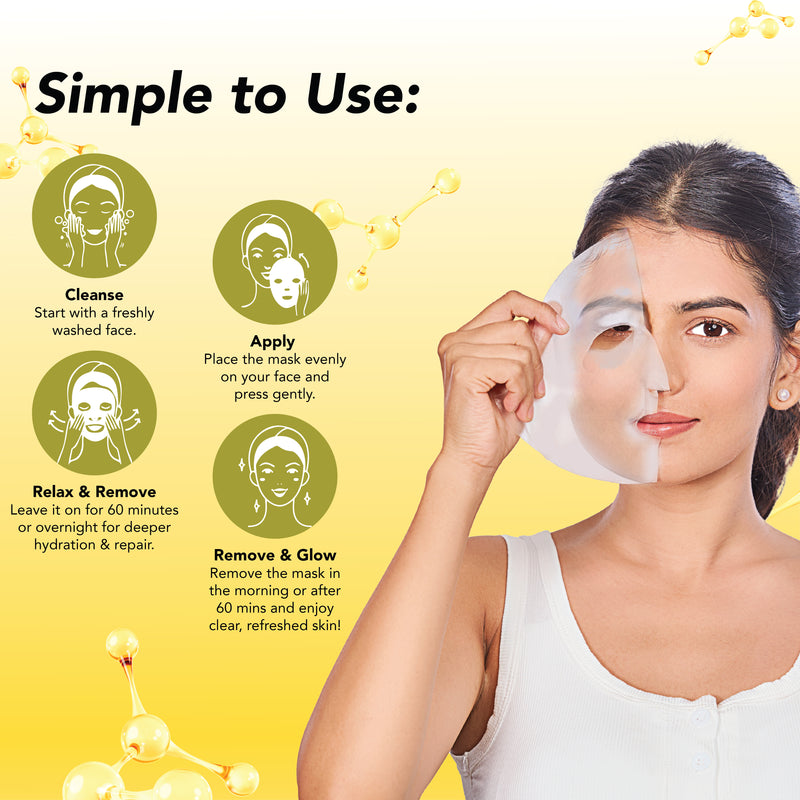 Bio Collagen Deep Facial Mask with salicylic acid