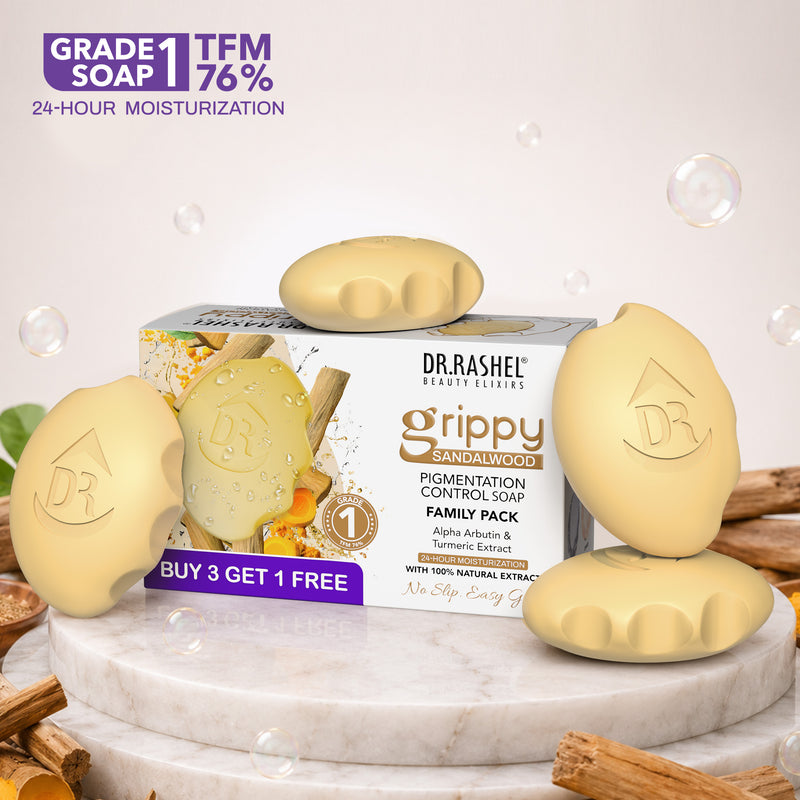 Grippy Sandalwood Soap Buy 3 Get 1 Free