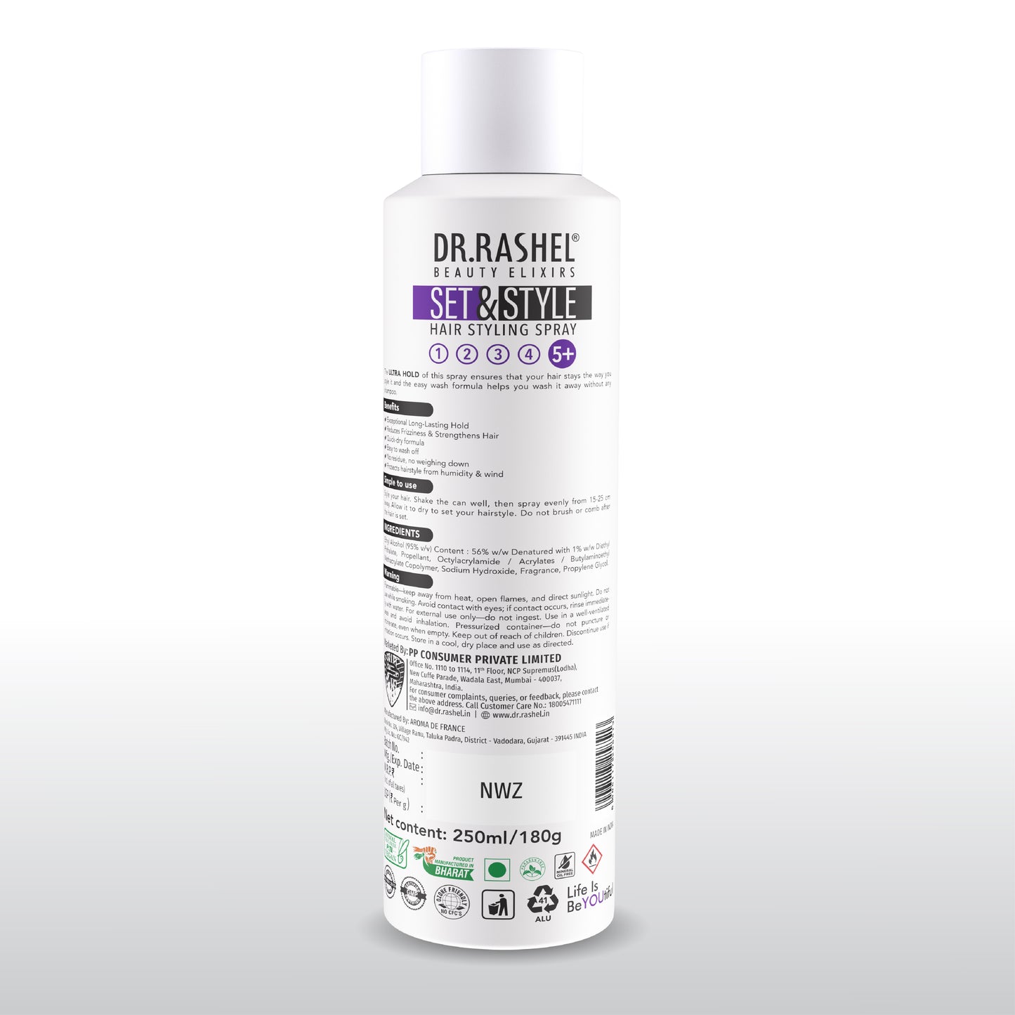 Set & Style Hair Styling Spray – Ultra Hold