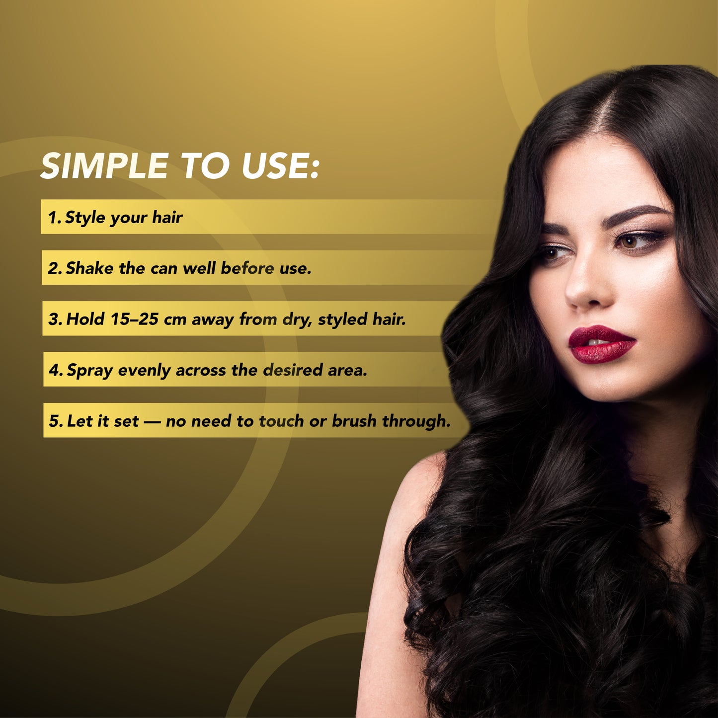 Set & Style Hair Styling Spray – Strong Hold