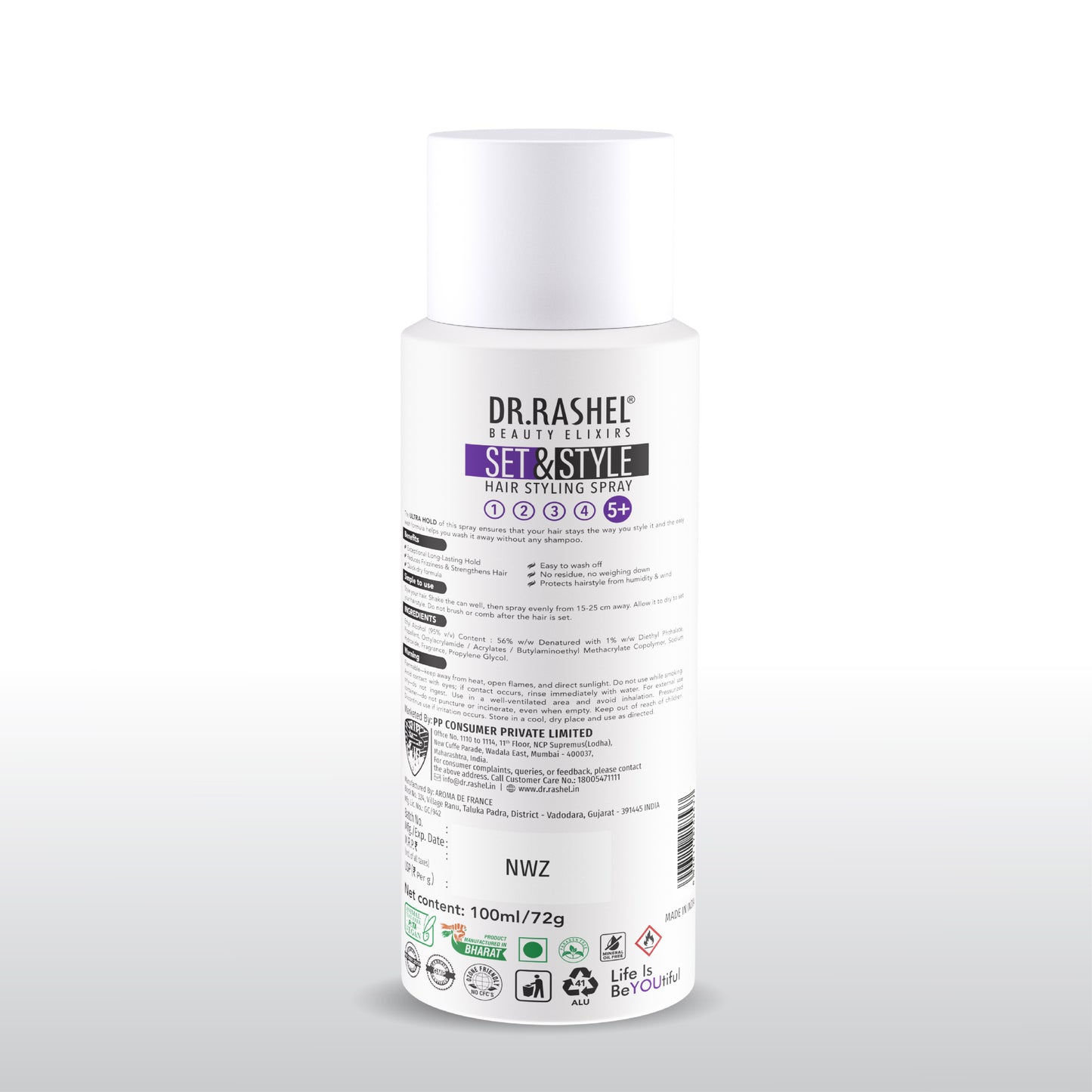 Set & Style Hair Styling Spray – Ultra Hold