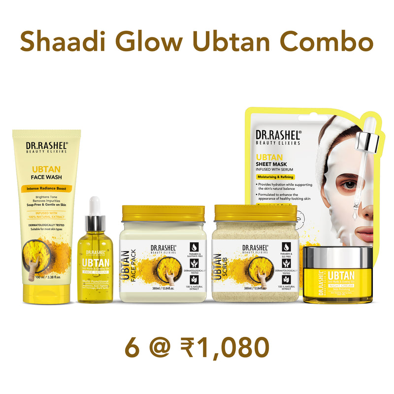 Shaadi Glow Ubtan Combo | Buy 6 @ 35% Off