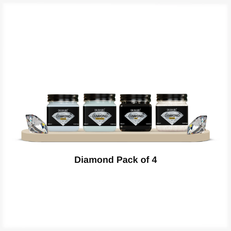 Diamond Pack of 4 Mini Jars (180ml)