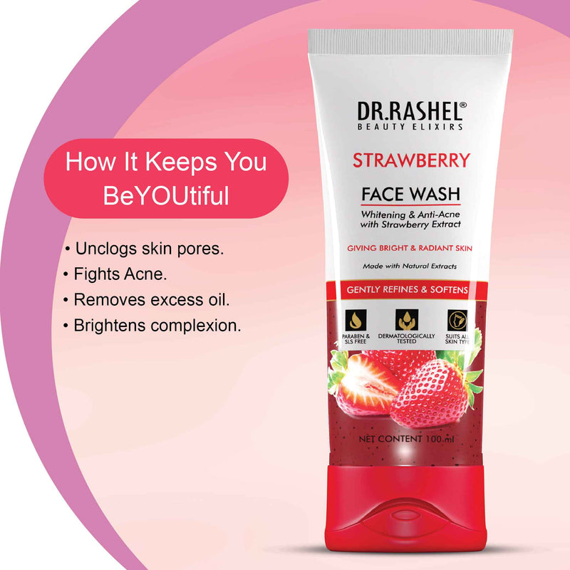 Strawberry Face wash benefits