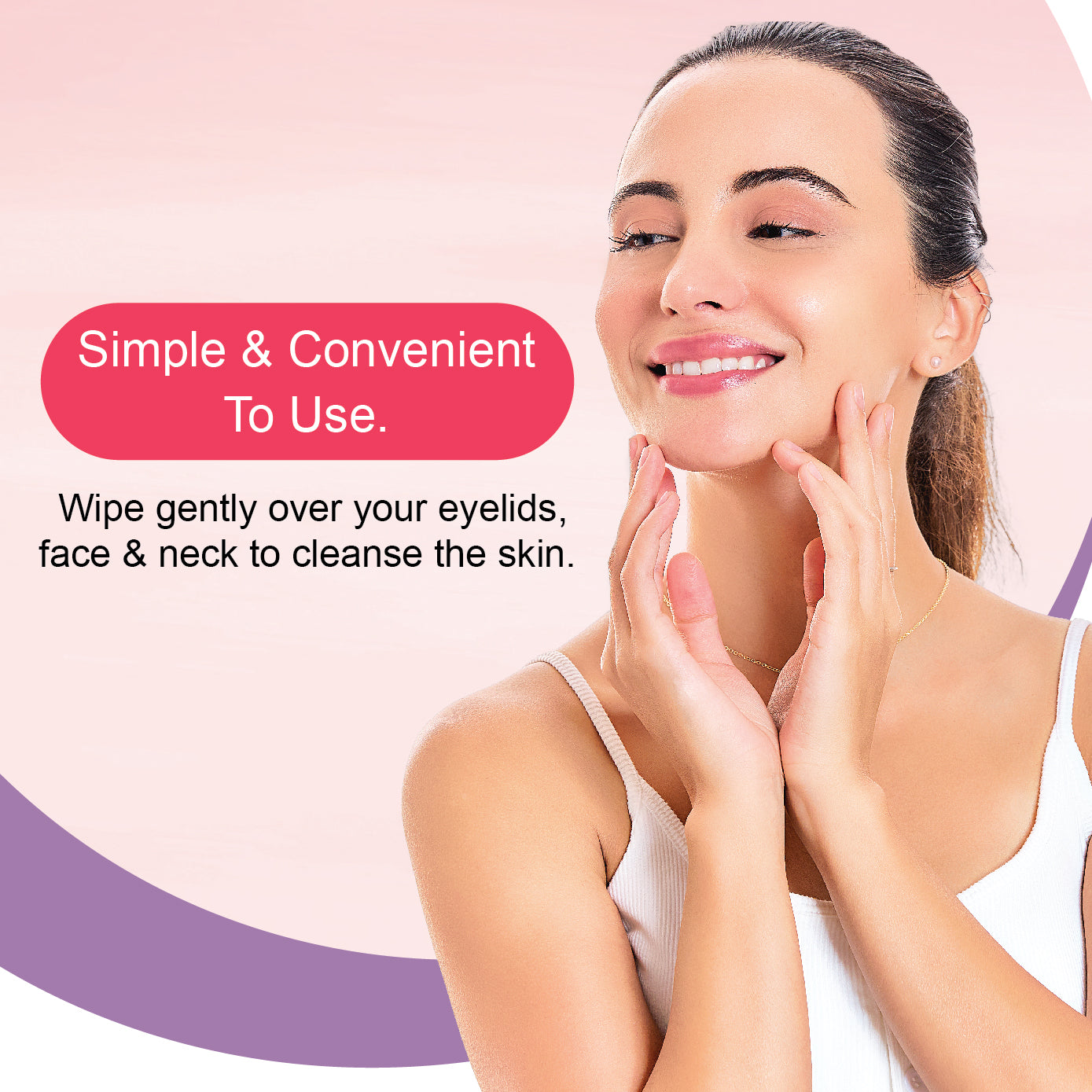 Strawberry Face Wet Wipes Pack of 6