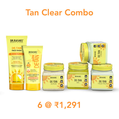 Tan Clear Combo | Buy 6 @ 20% Off