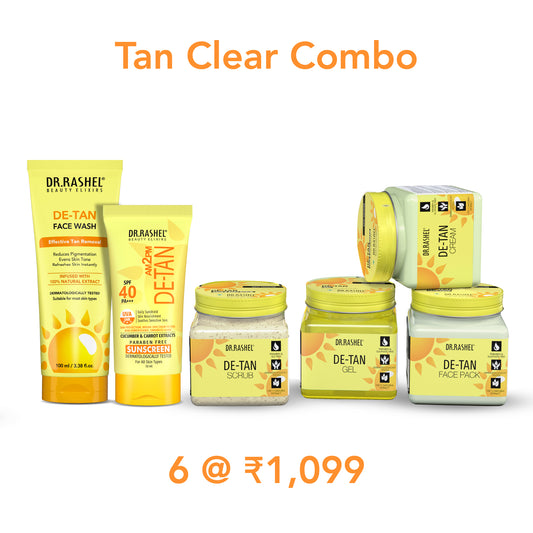 Tan Clear Combo | 6 @ 999