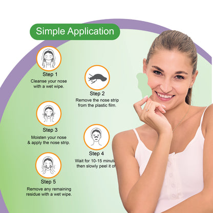 Tea Tree Nose Strips & Soothing Wet Wipes Combo Pack