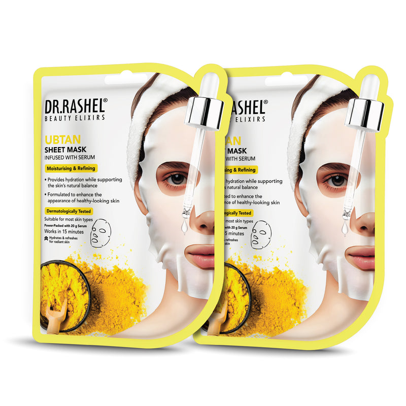 Ubtan Sheet Mask with Serum Set