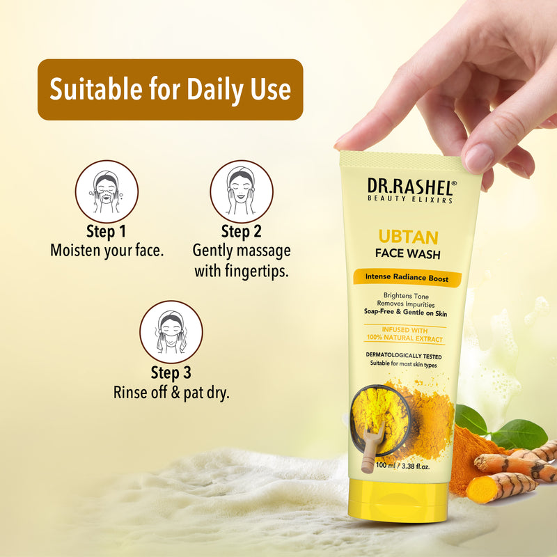 Dr.Rashel Ubtan Face Wash - 100 Ml