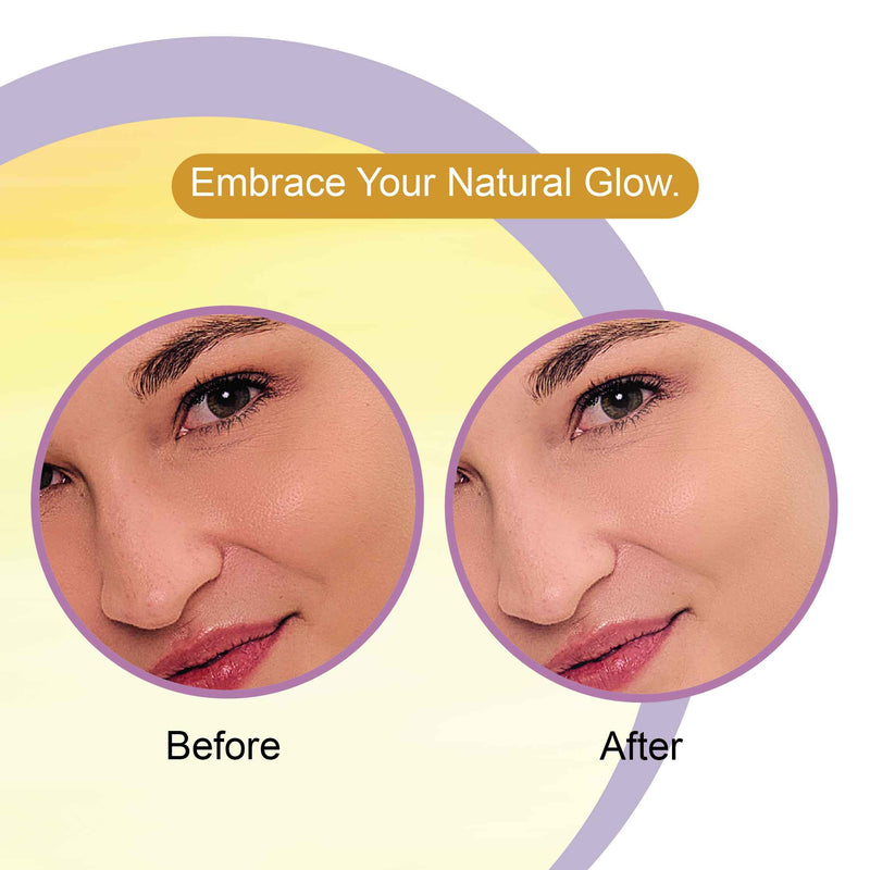 Ubtan Foaming Face Wash Before After