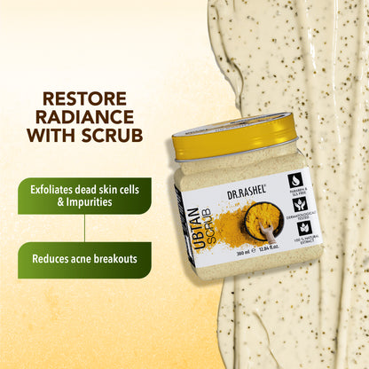 Ubtan Facial Pack of 4 (scrub, Gel, Cream & Facepack) - 1520 ml