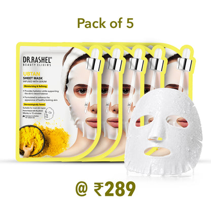 Ubtan Sheet Mask with Serum Set