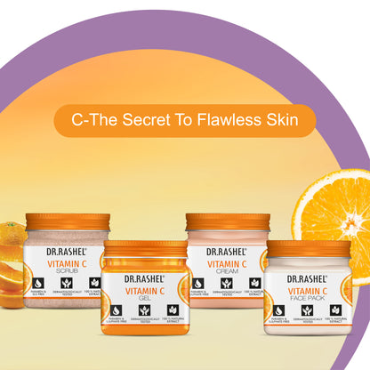 Vitamin C Pack of 4 Mini Jars - 180ml