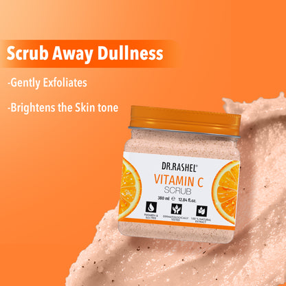 Vitamin C Facial Pack of 4 (scrub, Gel, Cream & Facepack) - 1520 ml
