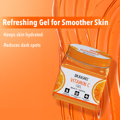 Vitamin C Facial Pack of 4 (scrub, Gel, Cream & Facepack) - 1520 ml