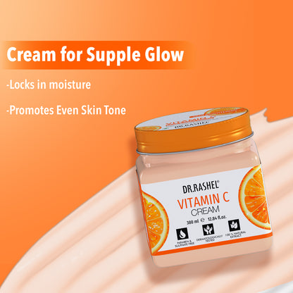 Vitamin C Facial Pack of 4 (scrub, Gel, Cream & Facepack) - 1520 ml