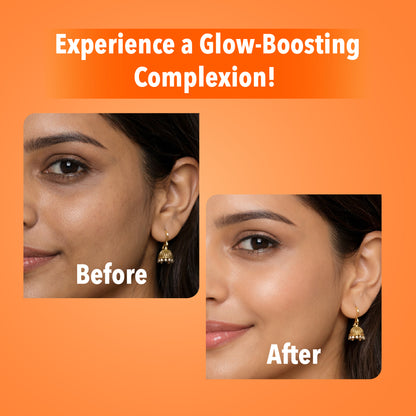 Vitamin C Facial Pack of 4 (scrub, Gel, Cream & Facepack) - 1520 ml