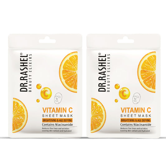 Vitamin C Sheet Mask Pack of 2
