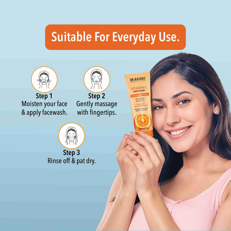 Vitamin C Face Wash - 100 Ml