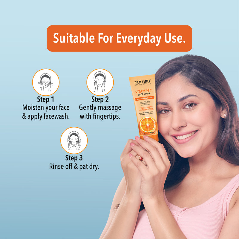 Vitamin C Face Wash - 100 Ml