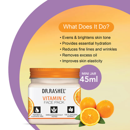 Vitamin C Face Pack (Pack Of 2)  - 45ml