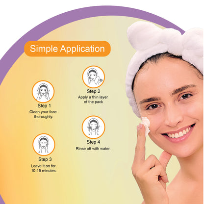 Vitamin C Face Pack (Pack Of 2)  - 45ml