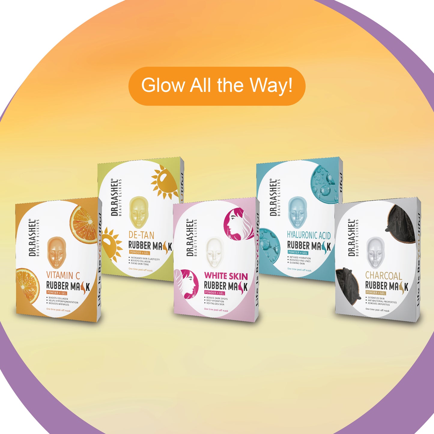 DR.Rashel Vitamin C Rubber Peel-Off Mask
