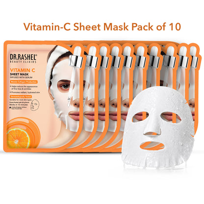 Vitamin C Sheet Mask with Serum Set