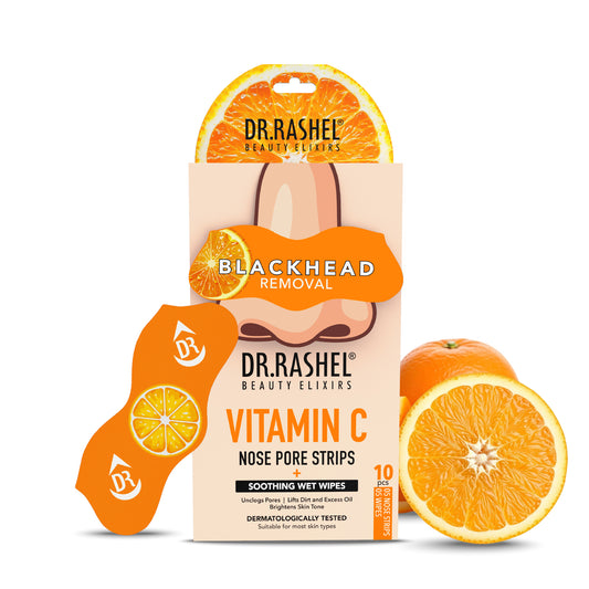 Vitamin C Nose Strips & Soothing Wet Wipes Combo Pack