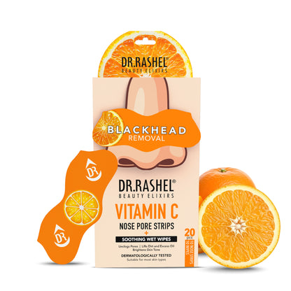 Vitamin C Nose Strips & Soothing Wet Wipes Combo Pack