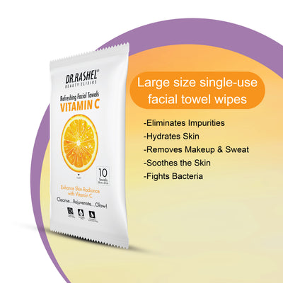 Vitamin C Facial Towel Pack