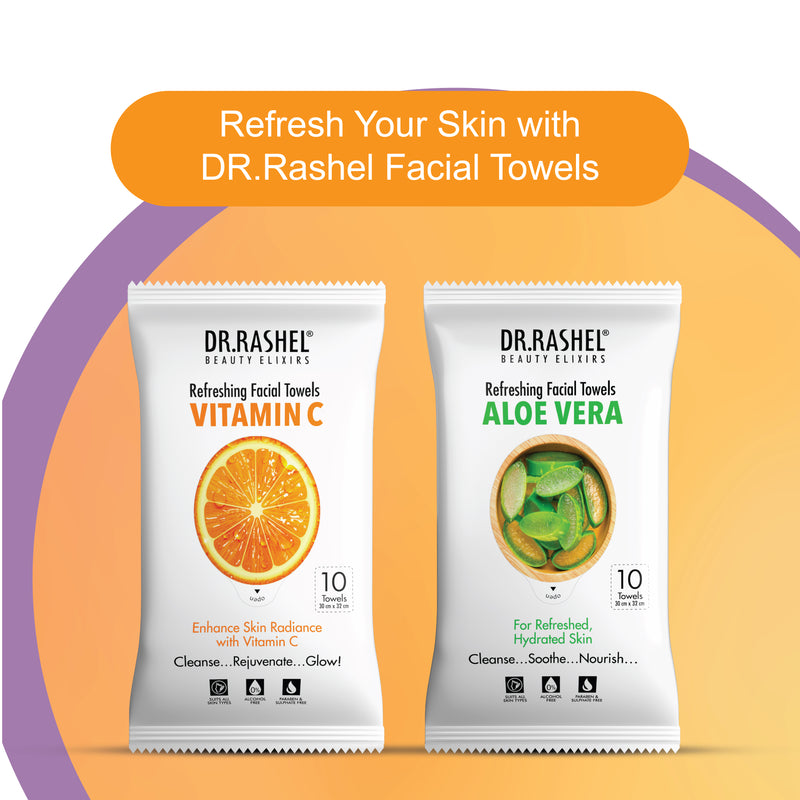 Vitamin C Facial Towel Pack