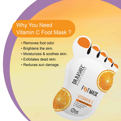 Vitamin C Foot Mask benefits